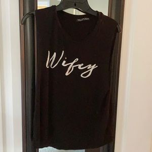 Wifey muscle tank